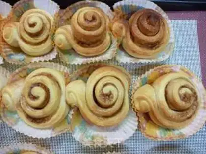 Make Cinnamon rolls step 9