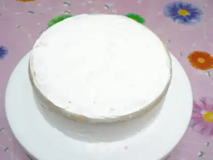 Make Butter birthday cake step 16