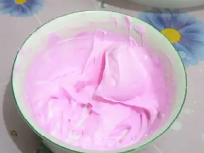 Make Butter birthday cake step 17