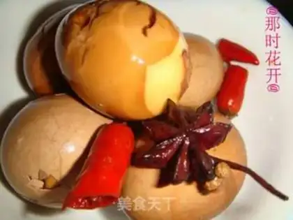 Make Five spicy tea eggs step 11