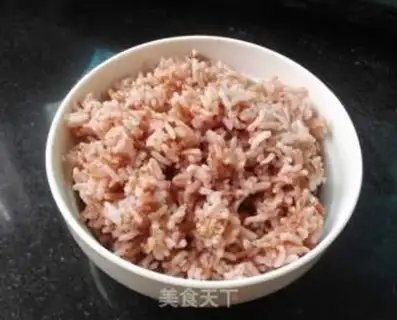 Make Red rice step 1