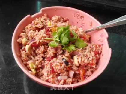 Make Red rice step 8