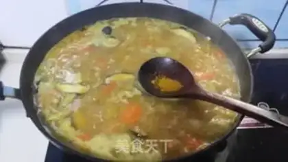 Make Curry chicken step 18
