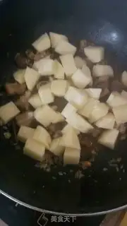 Make Potato ribs step 6
