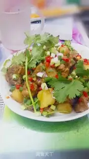 Make Potato ribs step 8