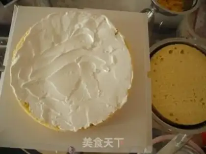 Make SpongeBobcake step 2