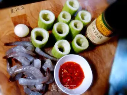 Make Garlic melon shrimp step 0
