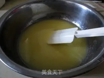 Make Almond peaches step 2