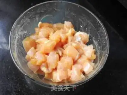 Make Cashew chicken step 1