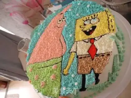 Make SpongeBobcake step 13