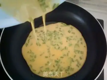 Make Onion eggcake step 8