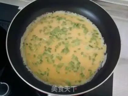 Make Onion eggcake step 9