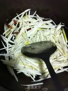 Make Fired white silk step 1