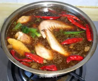 Make Spicy duck wings step 2