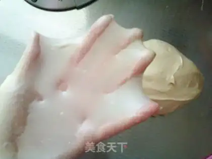 Make Flower cow toast step 4