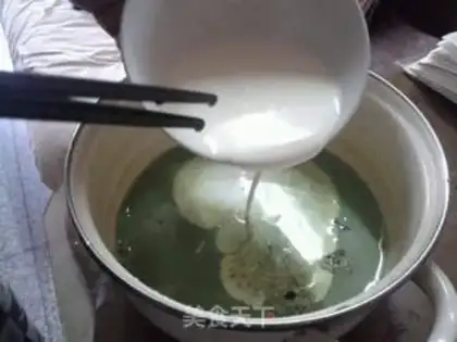 Make Tea and cream step 1
