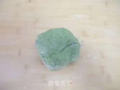 Make Garlic spinach noodles step 4
