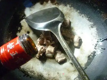 Make Steak-bone broccoli step 2