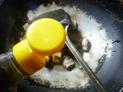 Make Steak-bone broccoli step 3