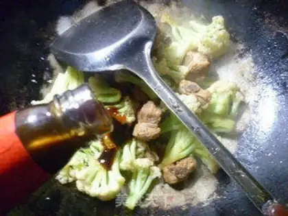 Make Steak-bone broccoli step 6