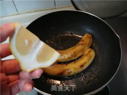 Make Honey roasted bananas step 5