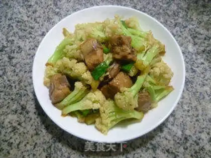 Make Steak-bone broccoli step 10
