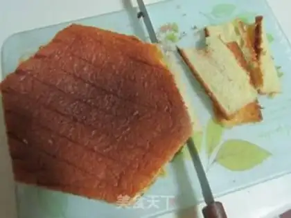 Make The rose mochamus cake step 1