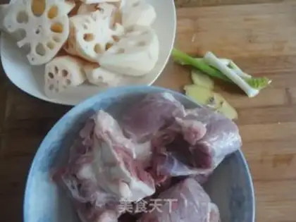 Make Lotus bone soup step 0