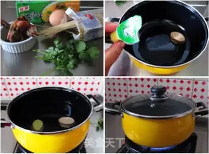 Make Soup noodles on the polar shrimp step 0