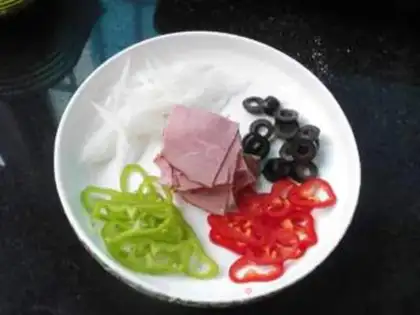Make Black pretzels step 1