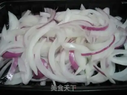 Make Onion fried meat step 1