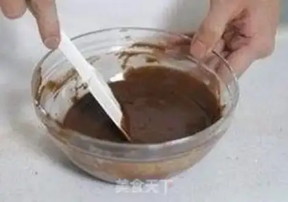 Make Chocolate magma cake step 3