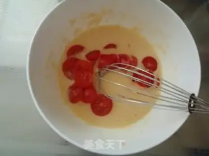 Make Tomato omelet step 6