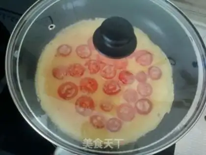 Make Tomato omelet step 11