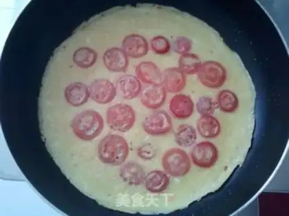Make Tomato omelet step 12