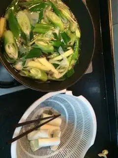 Make Fire duck intestines step 1