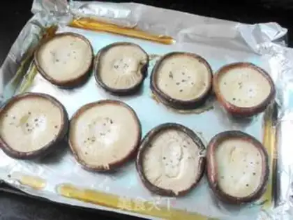 Make Cheese quail egg roast mushrooms step 2