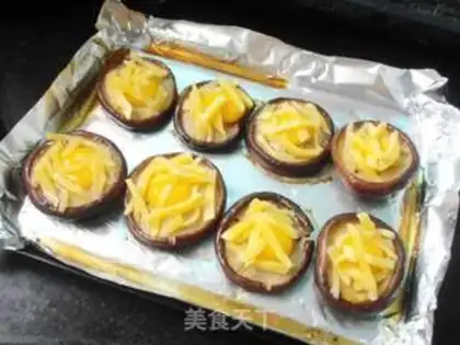 Make Cheese quail egg roast mushrooms step 4