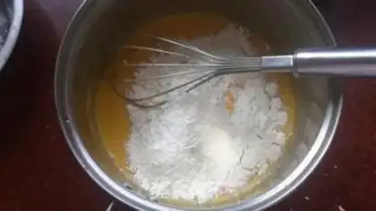 Make Eight inches of pumpkin chimes step 5
