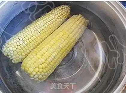 Make Brushed corn step 1