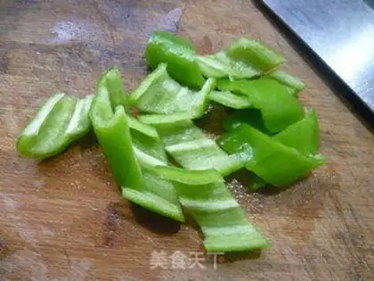 Make Pepper potato fried liver step 1