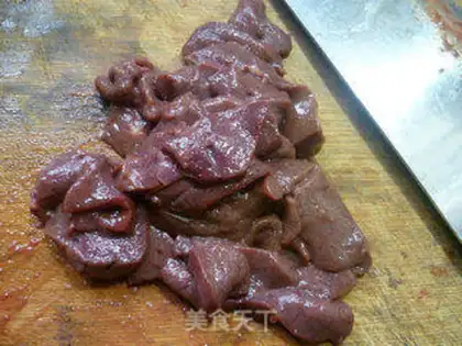 Make Pepper potato fried liver step 3
