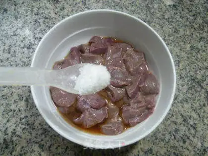 Make Pepper potato fried liver step 7