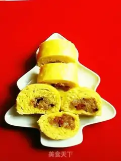 Make Gold-flavored rice rolls step 12