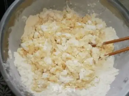 Make Spicy corn nest step 2
