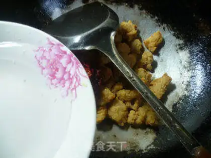 Make Sour chicken and rice step 4