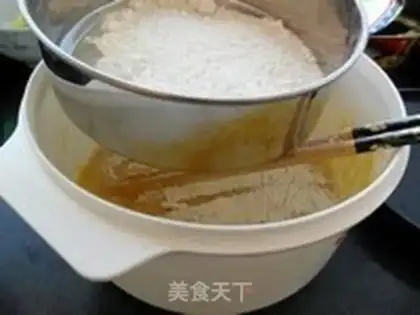 Make Black sesame egg rolls step 4