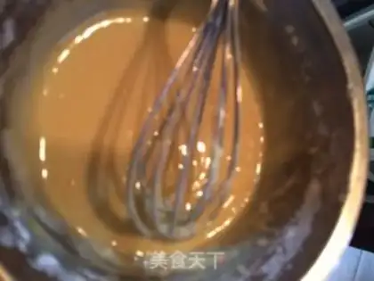Make Chocolate brownie step 1