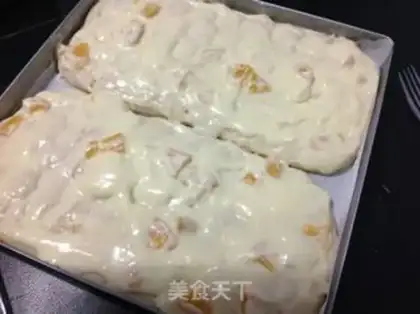 Make Peach cheese bread step 4