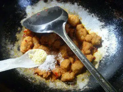 Make Sour chicken and rice step 9